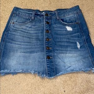 Jean Skirt